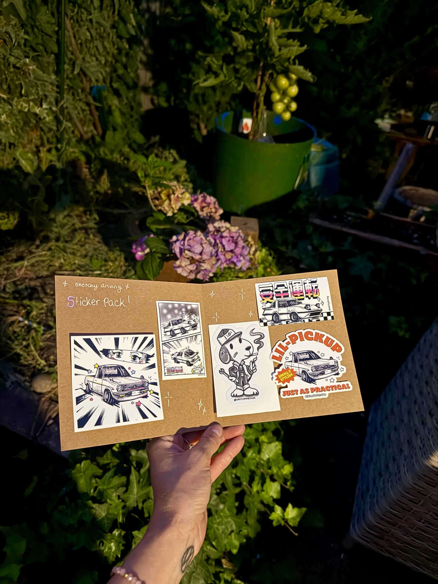 SKETCHY sticker bundle!