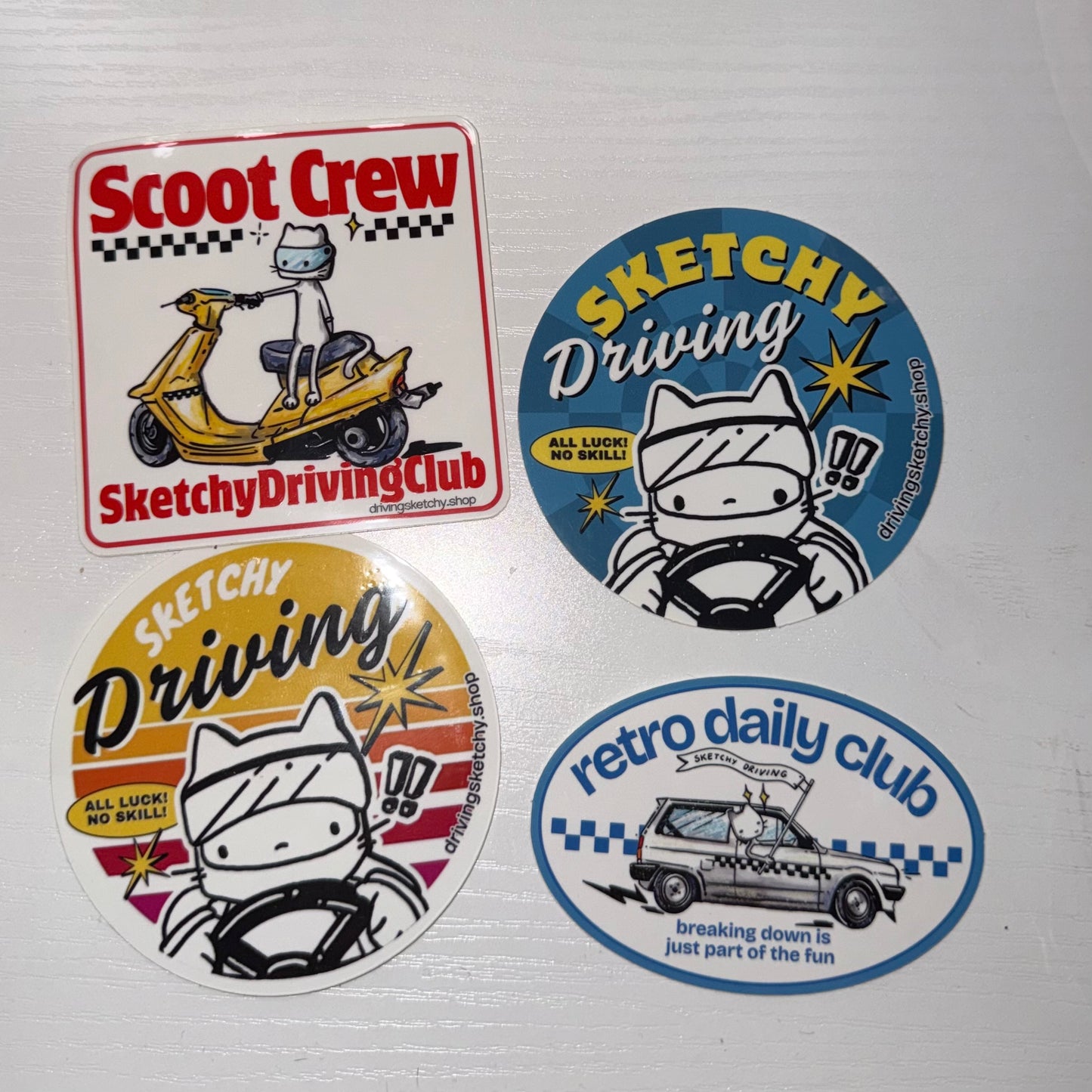 RETRO sticker bundle!