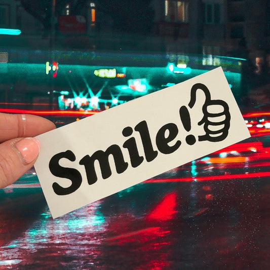 Smile! Decal