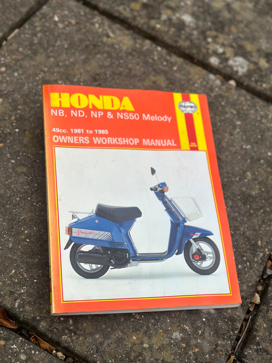 HONDA MELODY MANUAL