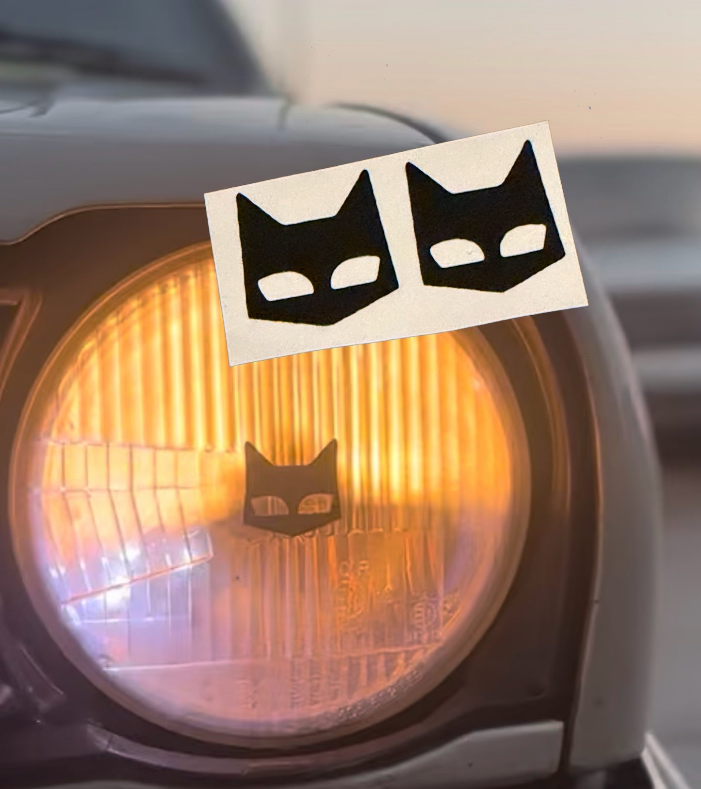 Marchal Headlight decals