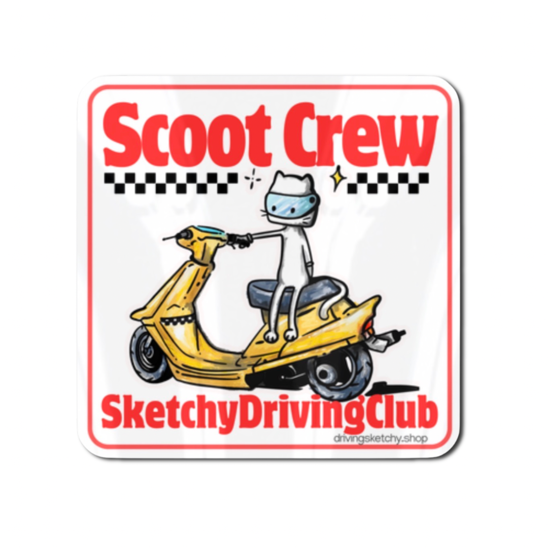 Scoot Crew Sticker !