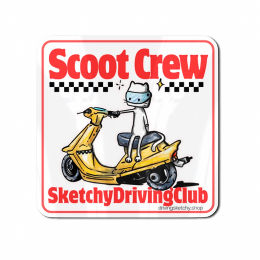 Scoot Crew Sticker !
