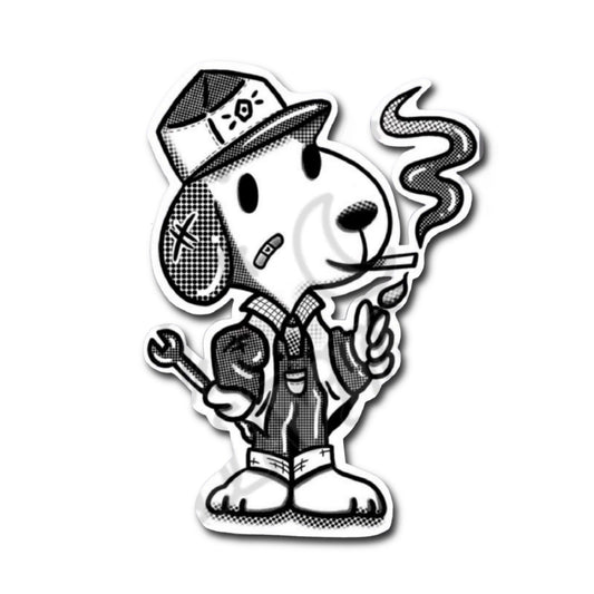 ✨Smokin Mechanic Snoop sticker✨