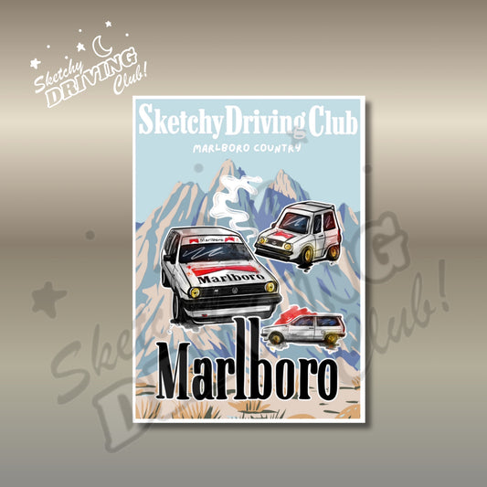 💌Marlboro Polo Sticker!💌