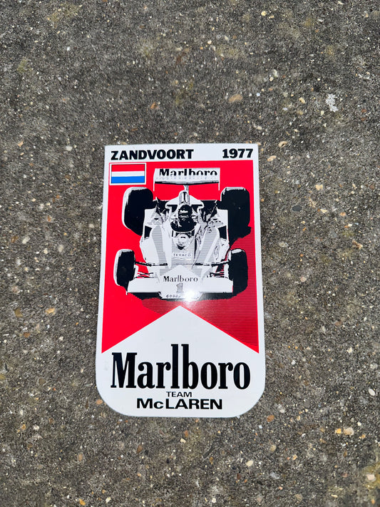 1977 Marlboro Sticker