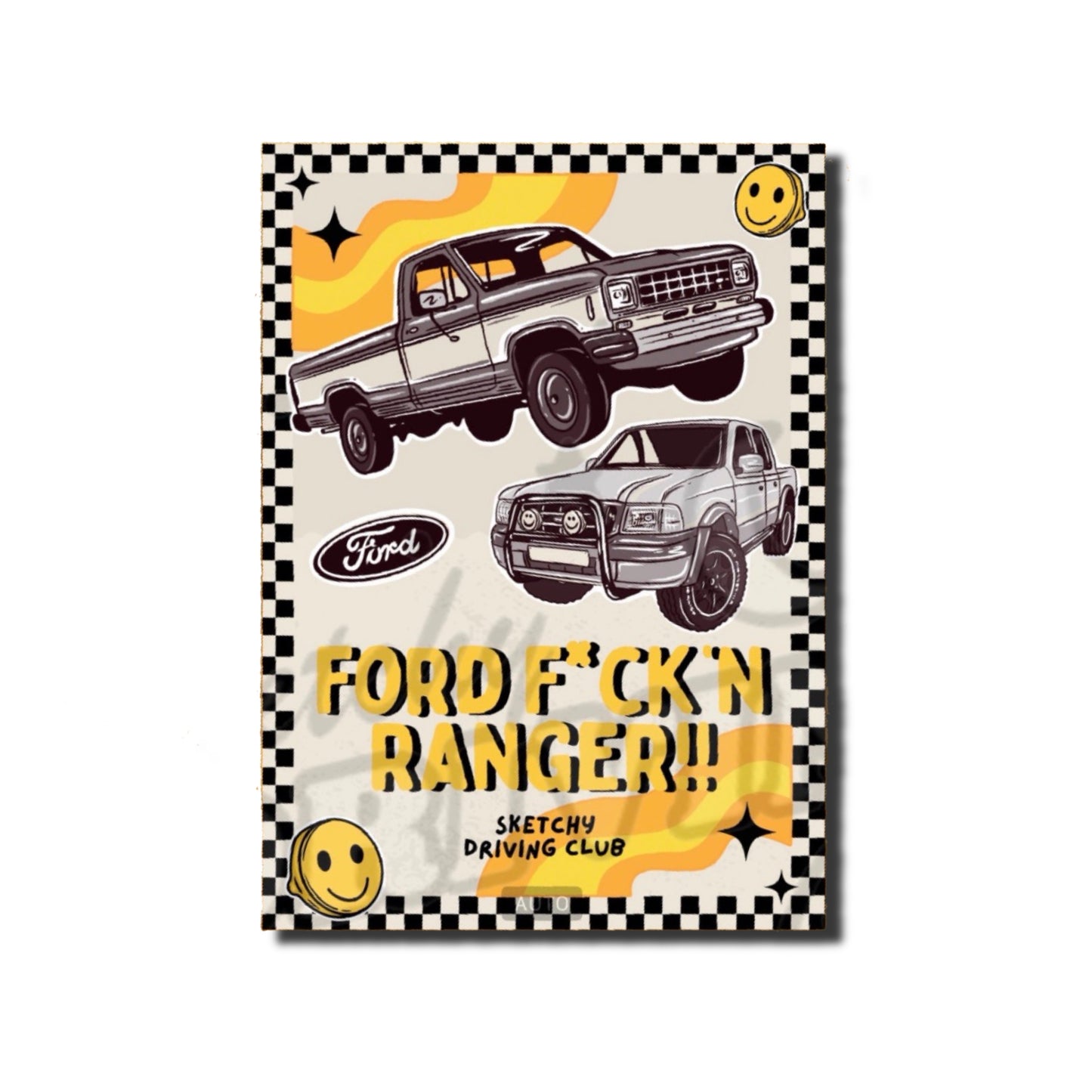 🔥 Ford F’ckn RANGER Sticker🔥