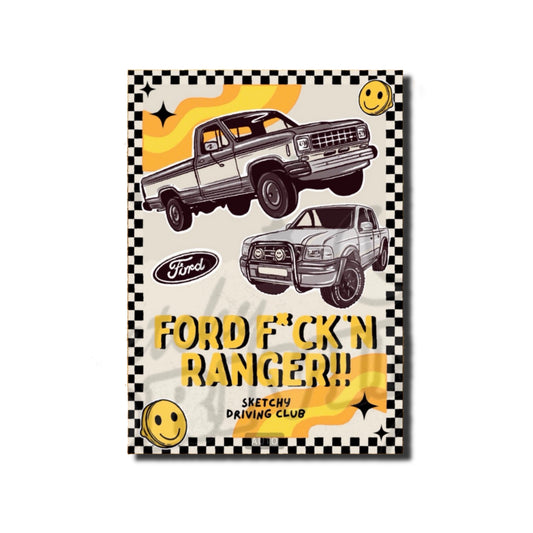 🔥 Ford F’ckn RANGER Sticker🔥