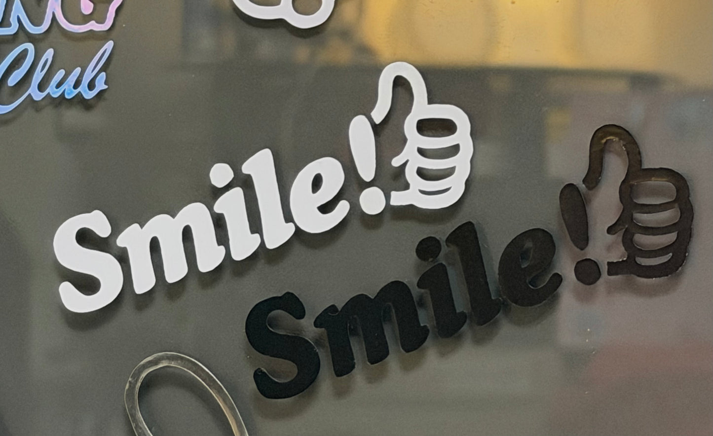 Smile! Decal