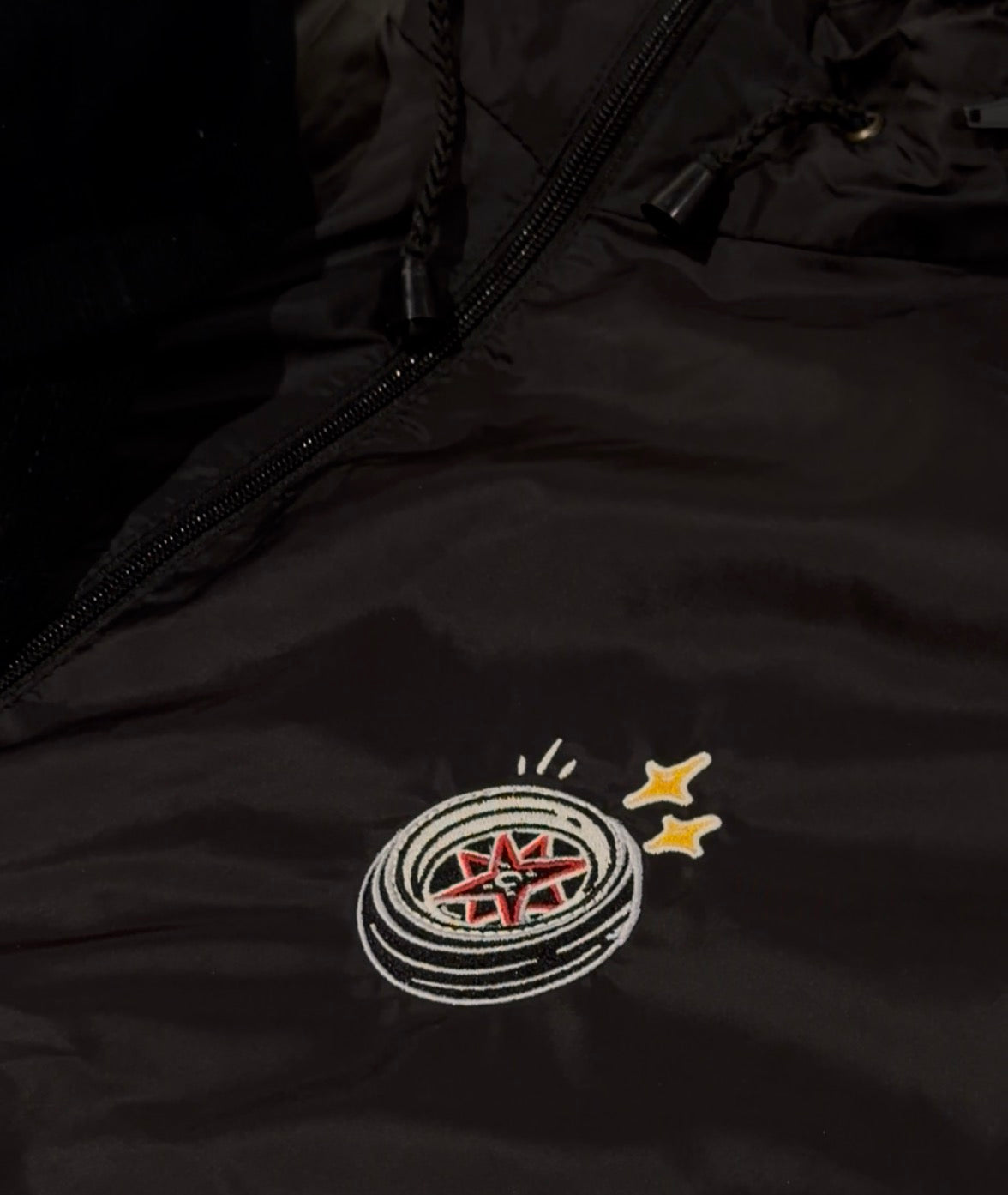 Sketchy Driving Windbreaker !