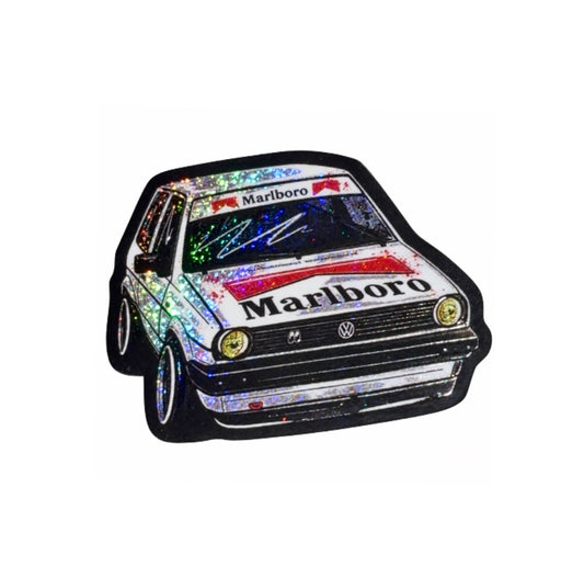 Marlboro Polo glitter sticker !