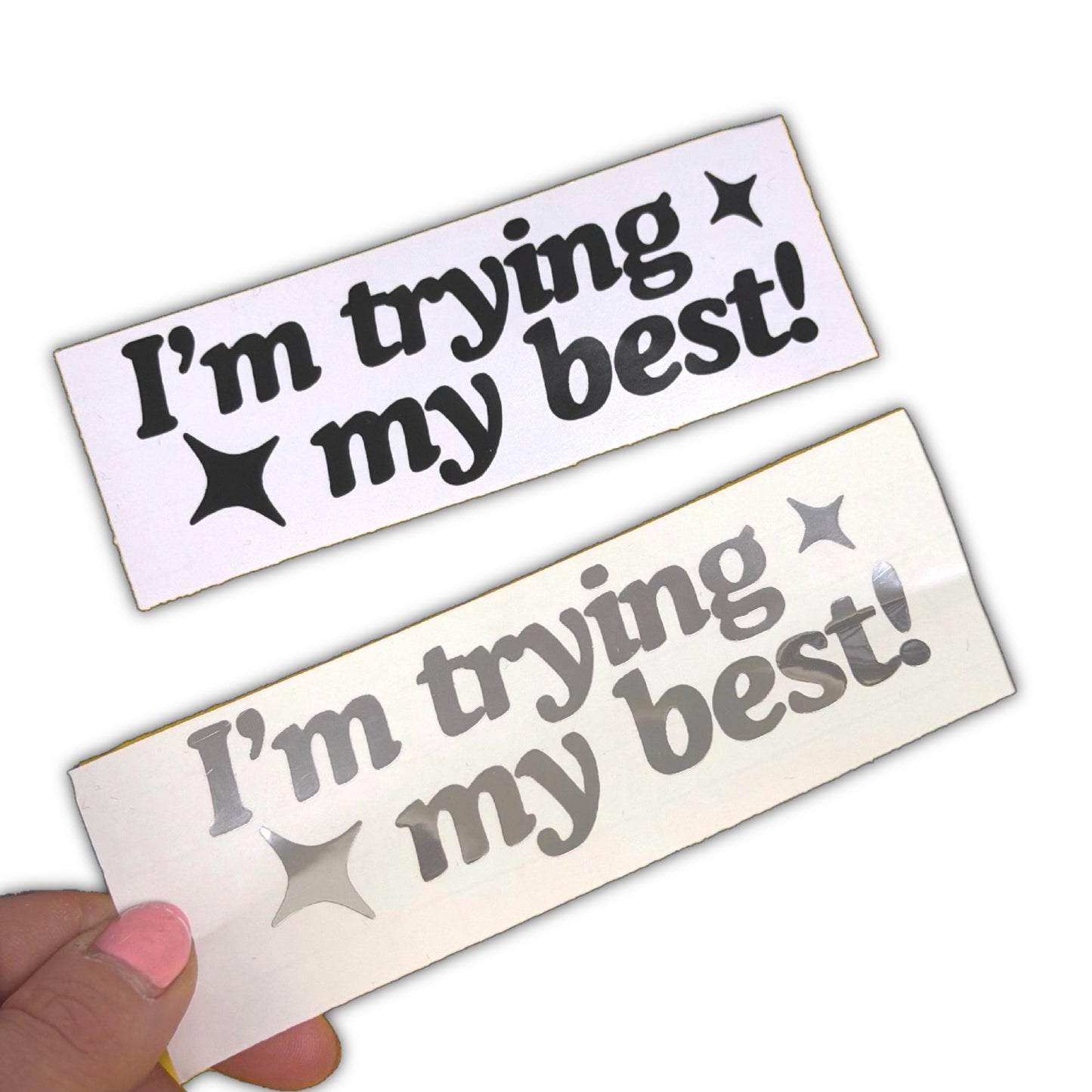 I’m trying my best! Decal