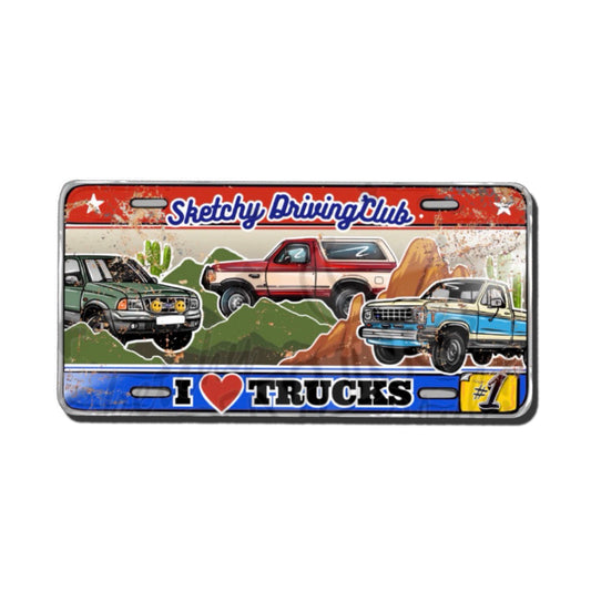 I ♡ TRUCKS Decal